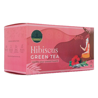 Hibiscus Green Tea (with Cinnamon and Clove)